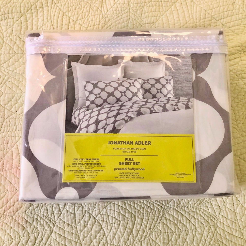 Jonathan Adler Sheet set